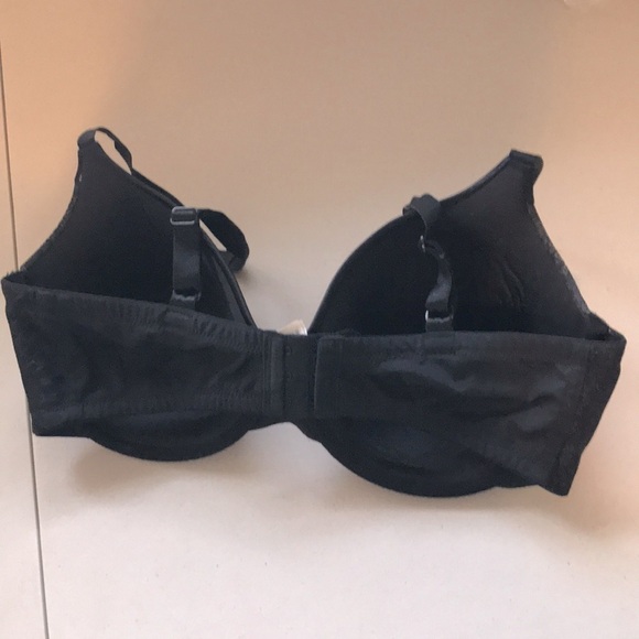 Sweet Nothings Maidenform Black nude lace underwire bra size 38DD - Picture 4 of 7